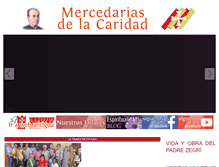 Tablet Screenshot of mercedariasdelacaridad.org